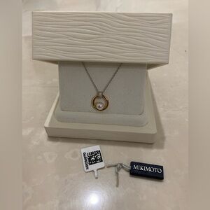 Mikimoto Cultured Pearl Pendant Necklace